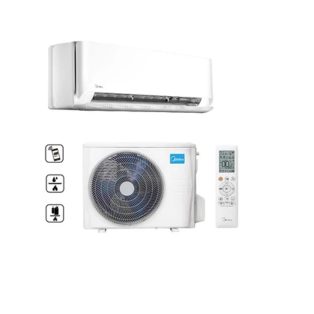   Midea Breezeless E MCB-18-SP oldalfali split klíma csomag 5,3 kW