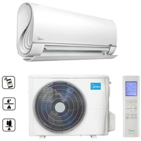 Midea Breezeless+ MSF3-12-SP oldalfali split klíma (3,5 kW)